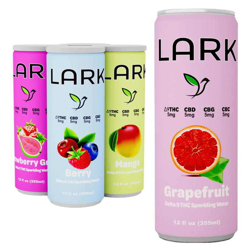 Lark THC 5mg Variety Pack Seltzers 4pk 12oz Can