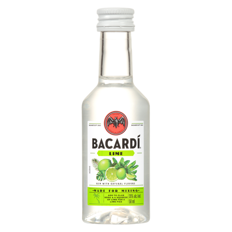 Bacardi Lime Rum 50ml (70 Proof)