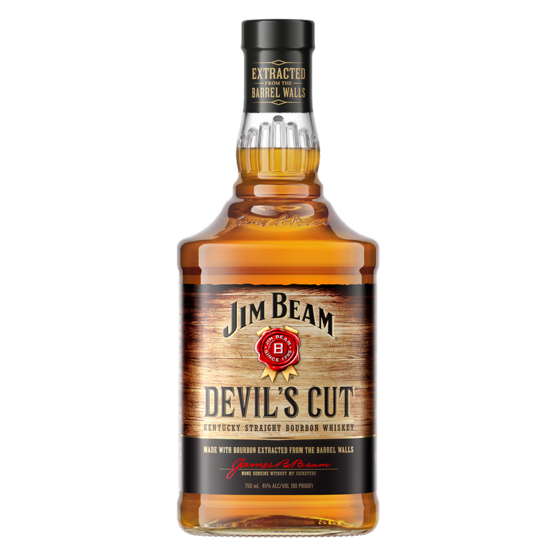 Jim Beam Devil's Cut Kentucky Straight Bourbon Whiskey 750ml (90 proof)