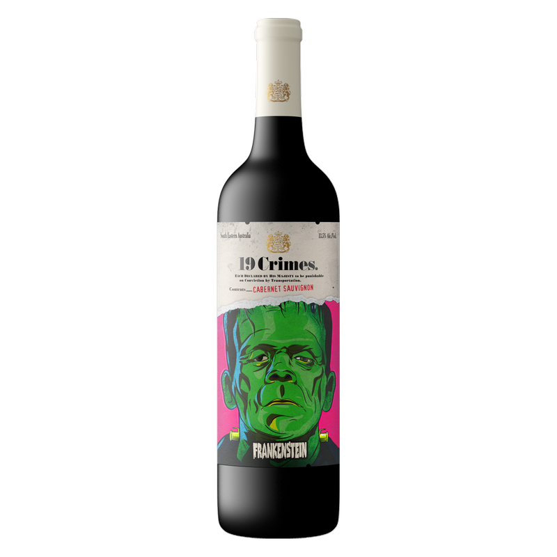 19 Crimes Frankenstein Cabernet Sauvignon 750ml Btl 13.5% ABV