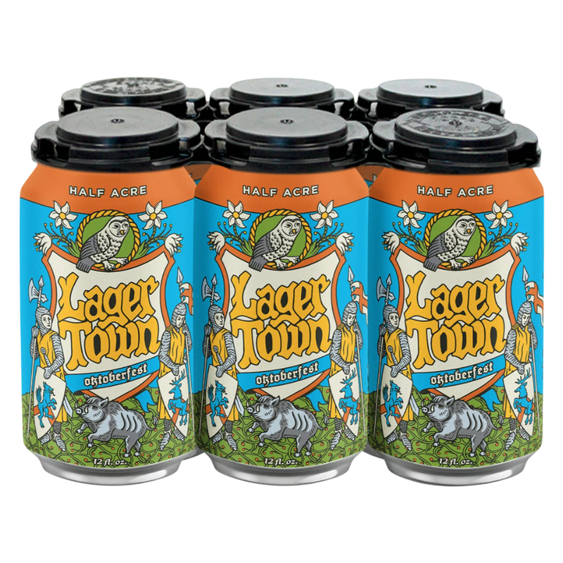 Half Acre LagerTown 6pk 12oz Can