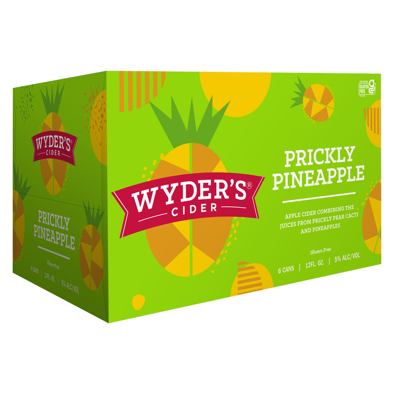 Wyder's Prickly Pineapple Cider 6pk 12oz Btl