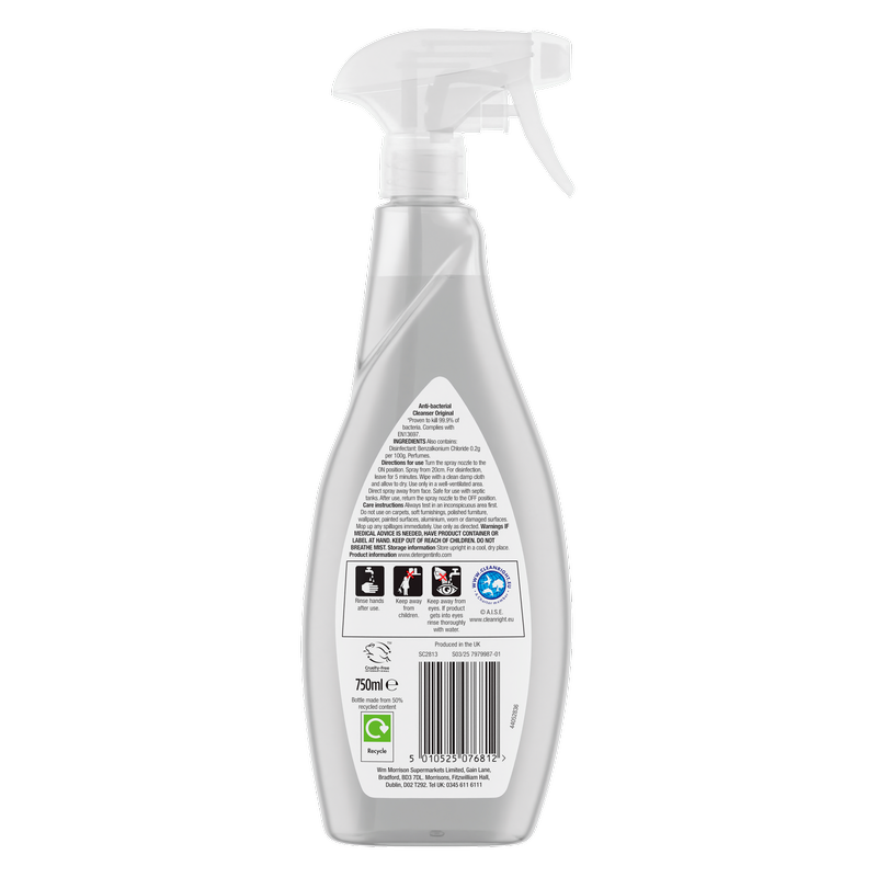 Morrisons Original Anti-Bacterial Cleaner, 750ml