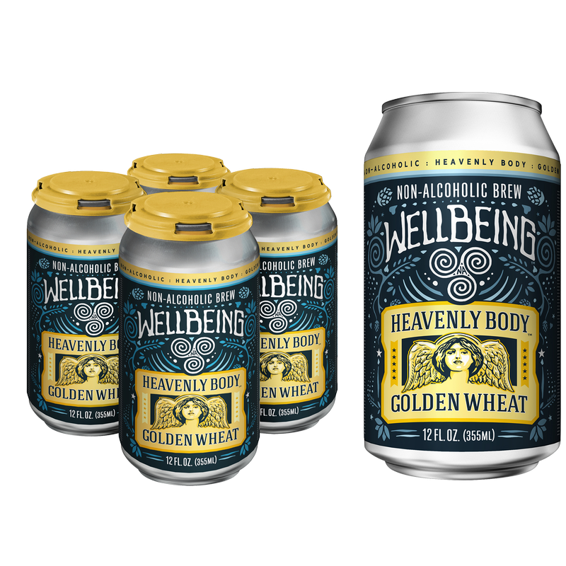 Wellbeing Brewing Co. Heavenly Body Non-Alcoholic 4pk 12oz