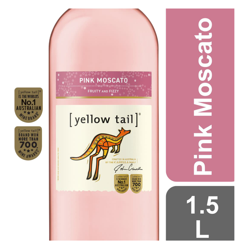 Yellow Tail Pink Moscato 1.5 L