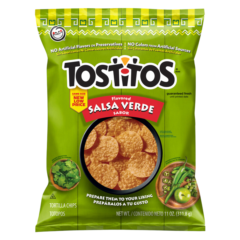 Tostitos Salsa Verde Tortilla Chips 11oz