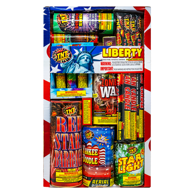 Liberty Aerial Fireworks Assortment Pack