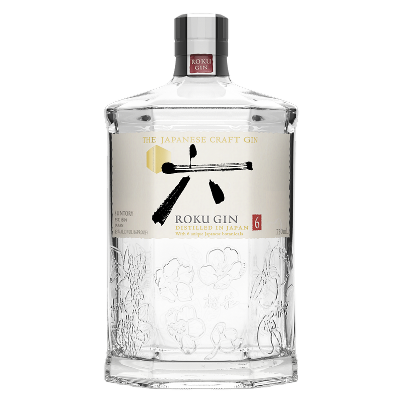 Roku Japanese Gin 750 ml (83 proof)
