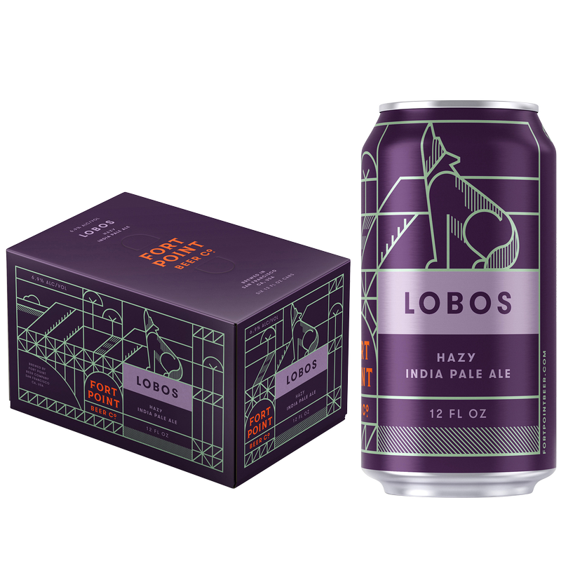 Fort Point Beer Co. Lobos Hazy IPA 6pk 12oz Cans