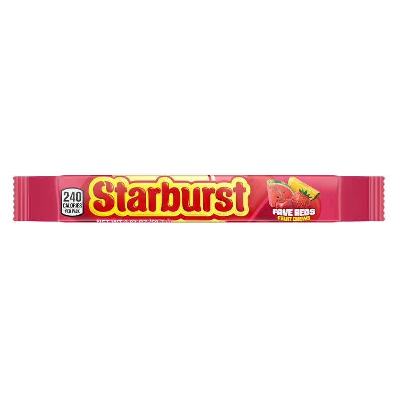 Starburst FaveREDs Chewy Singles, 2.07 oz