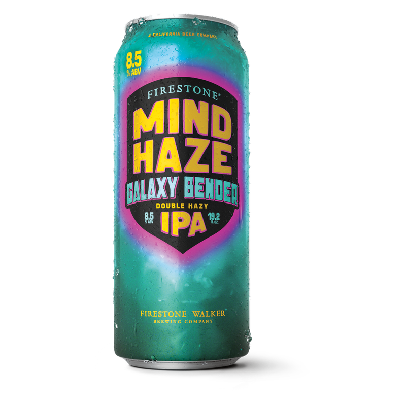 Firestone Galaxy Bender Mind Haze Double Hazy IPA 19.2oz Can