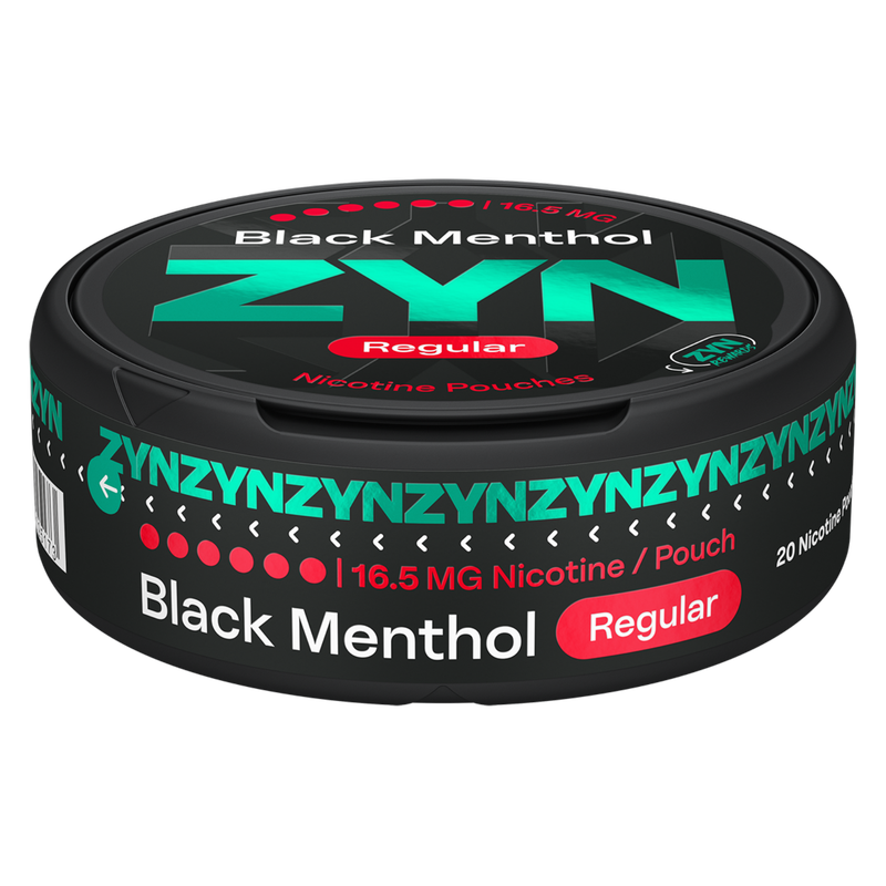 ZYN Black Menthol 16.5mg, 20pcs