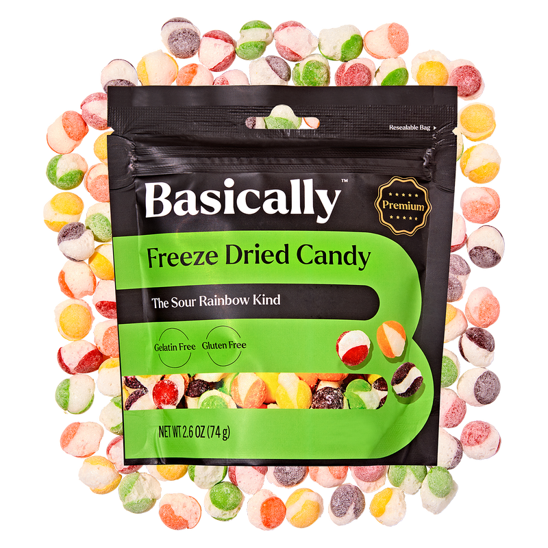 Basically Premium Sour Freeze Dried Candy 2.6oz