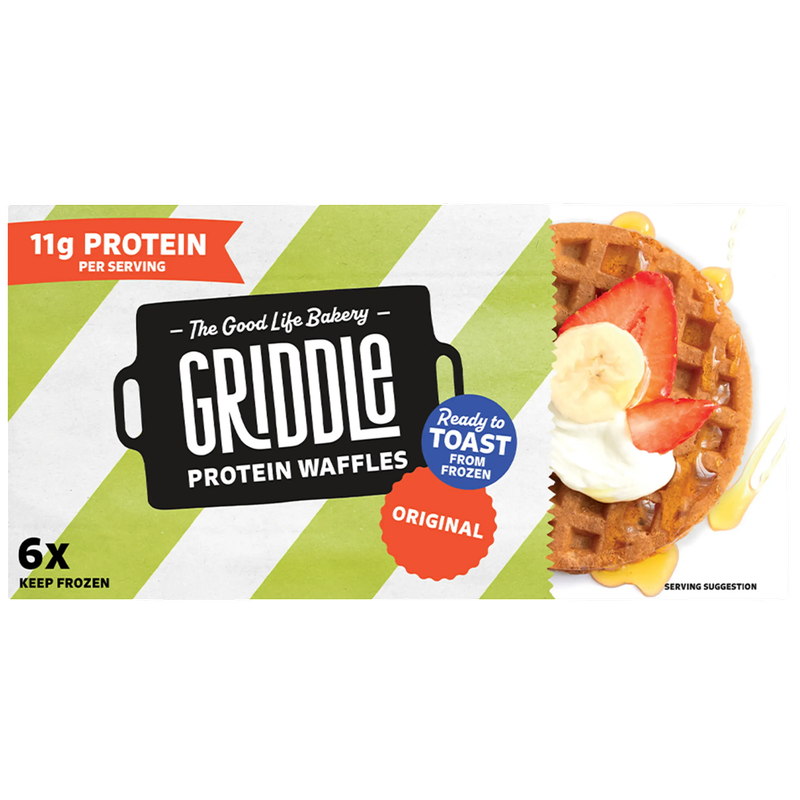 Griddle High Protein Toaster Waffles, 200g