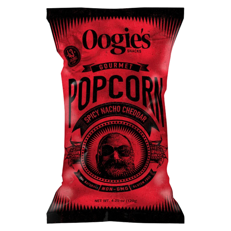 Oogie's Spicy Nacho Cheddar Popcorn 1oz