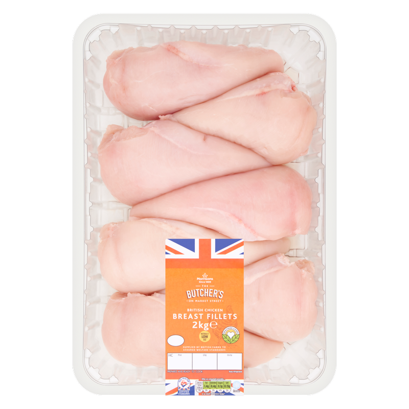 Morrisons British Chicken Breast Fillets, 2kg