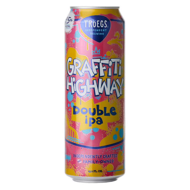 Troegs Double Graffiti Highway IPA 19.2oz Can 9.5% ABV