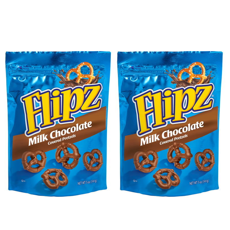 2ct Flipz Milk Chocolate Pretzels 5oz