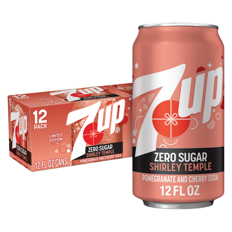 7UP Shirley Temple Zero 12pk 12oz Can