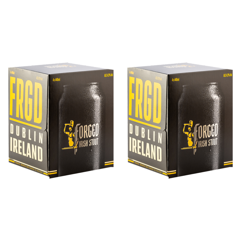 Forged Irish Stout, 4 x 440ml, 2pcs