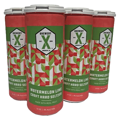 Brewery X Watermelon Lime Hard Seltzer (6PKC 12 OZ)