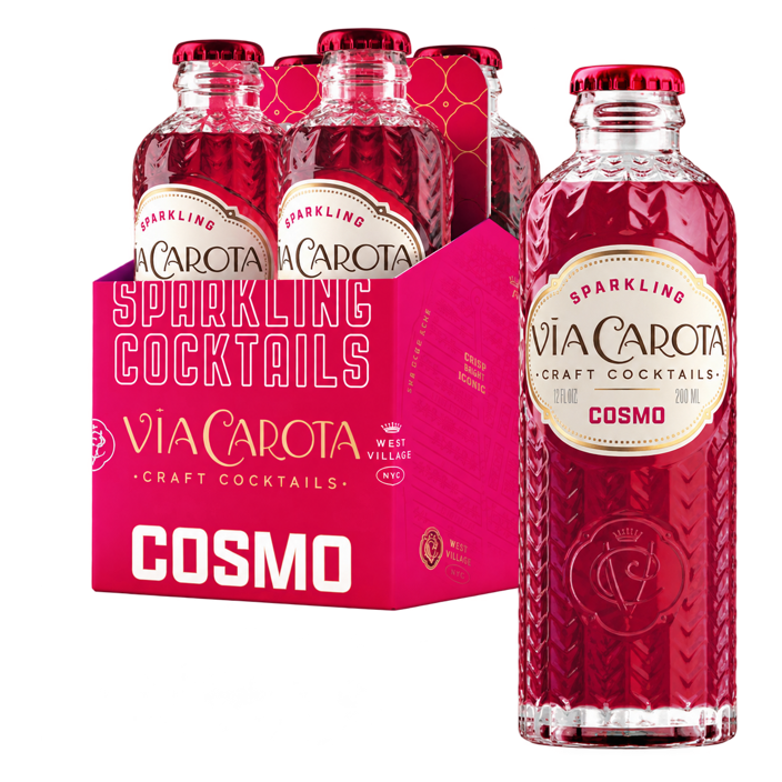 Via Carota Sparkling Cosmo 4pk 200ml