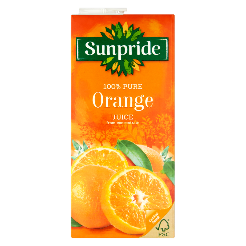 Sunpride Orange Juice from Concentrate, 1L