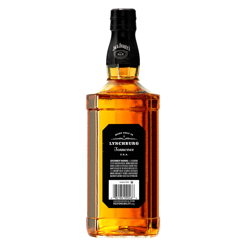 Jack Daniel's Old No. 7 Tennessee Whiskey, 750 mL Bottle, 80 Proof