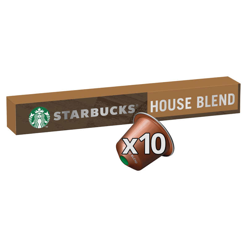 Starbucks Nespresso Medium House Blend, 10pcs