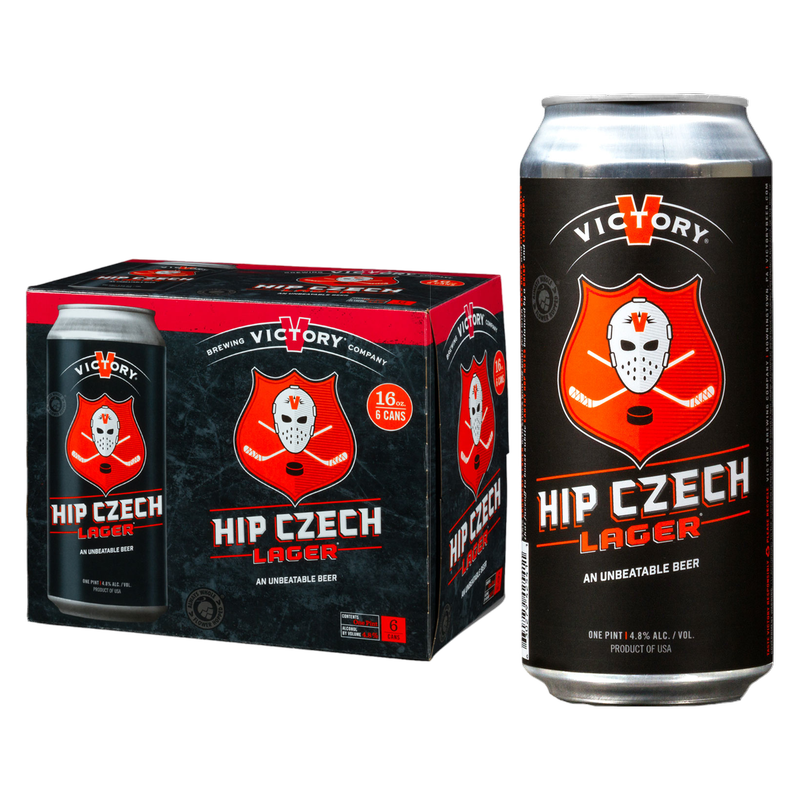 Victory Hip Czech Lager 6pk 16oz Can 4.8% ABV