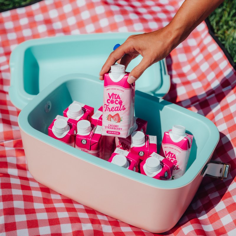 Vita Coco Treats Creamy Strawberry Coconut Water, 330ml