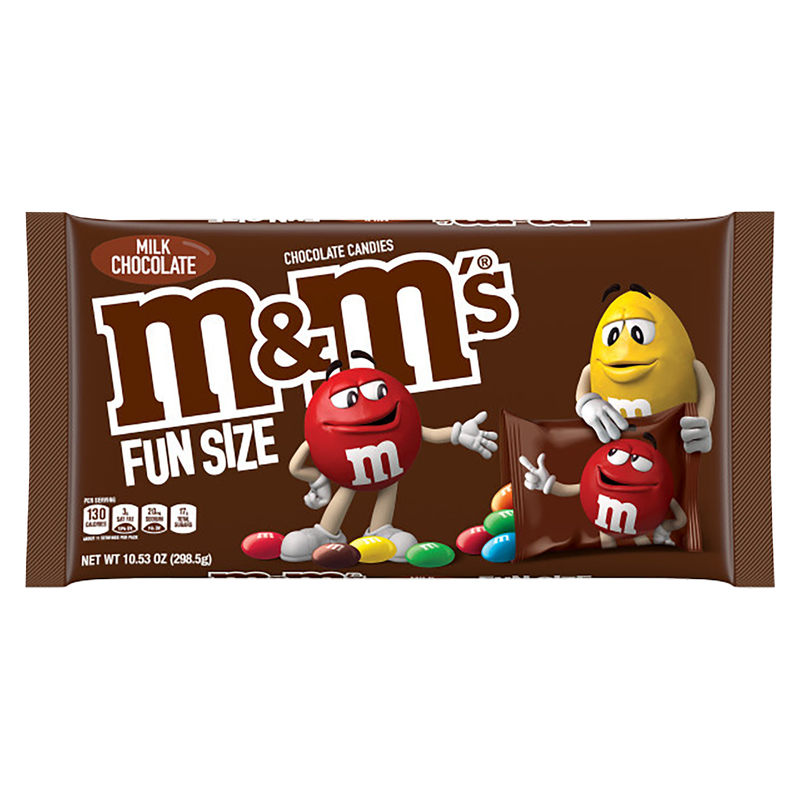 M&M's Fun Size Milk Chocolate Candy 10.53oz
