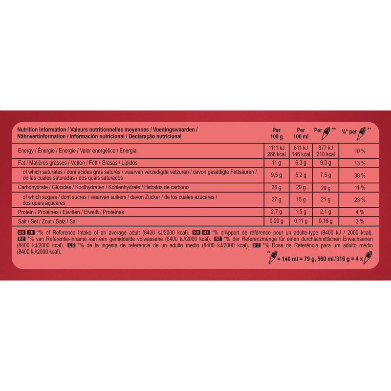 Cornetto Soft Strawberry Cone, 4 x 140ml