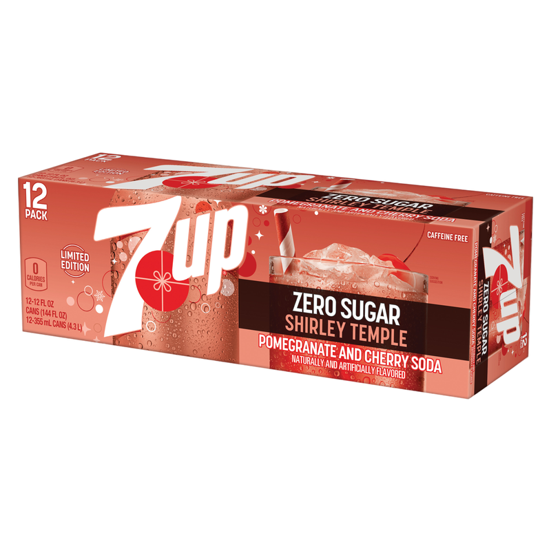 7UP Shirley Temple Zero 12pk 12oz Can