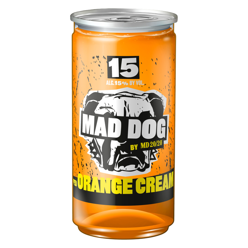 Mad Dog Whipped Orange Cream 200ml 15% ABV