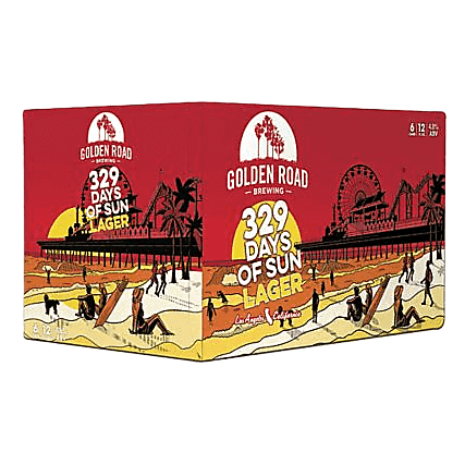 Golden Road Brewing 329 Lager6pk 12oz Can