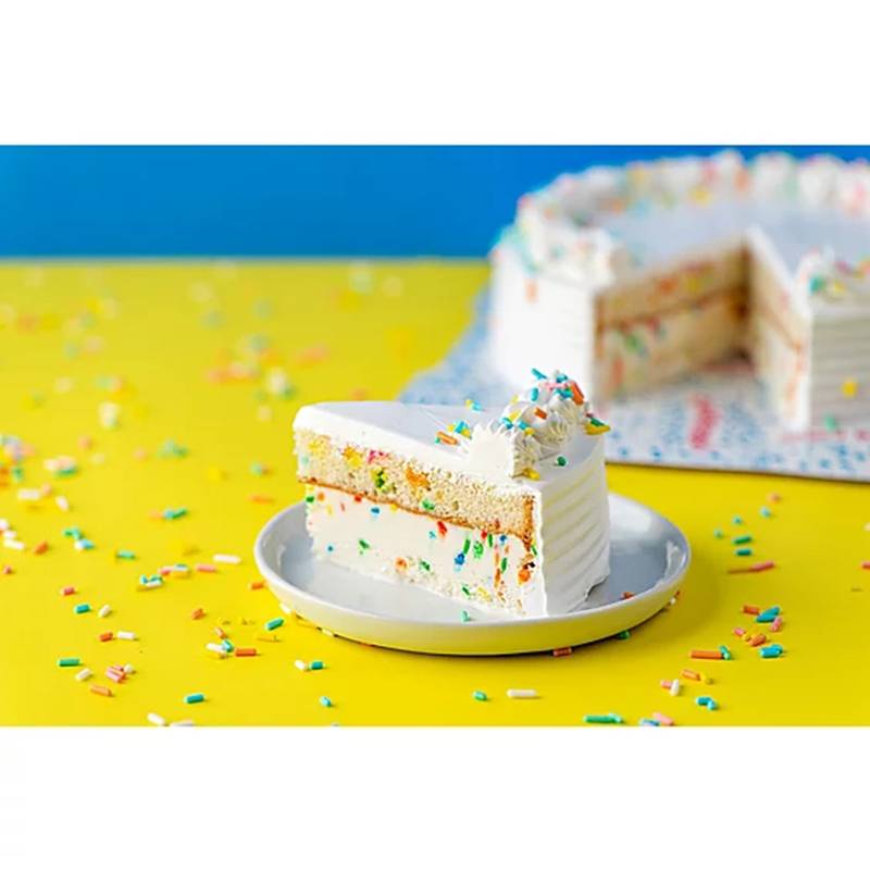 Carvel Funfetti Ice Cream Cake