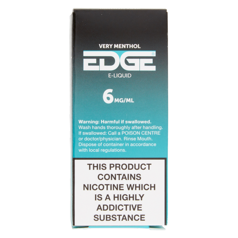 Edge Very Menthol E-Liquid 6mg/ml, 10ml