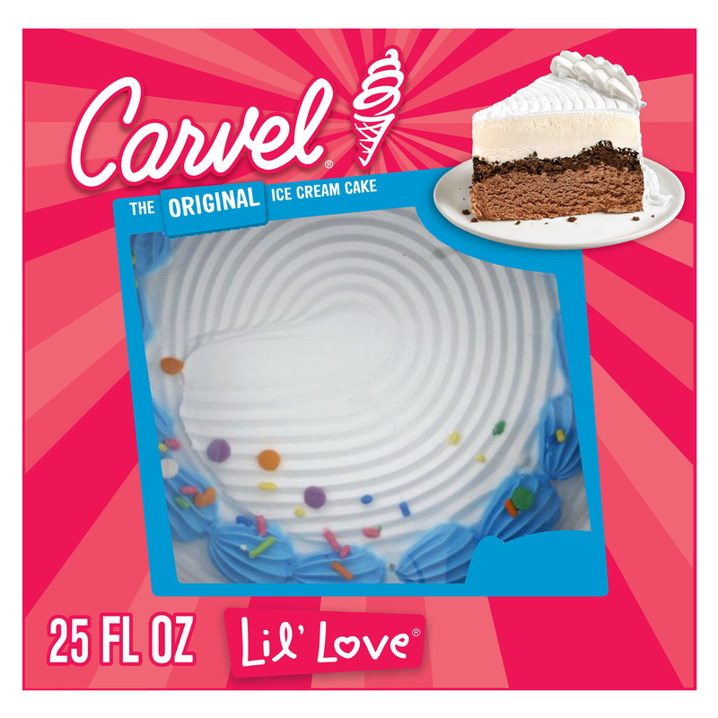 Carvel Ice Cream Cake Chocolate and Vanilla Ice Cream (Serves 5)