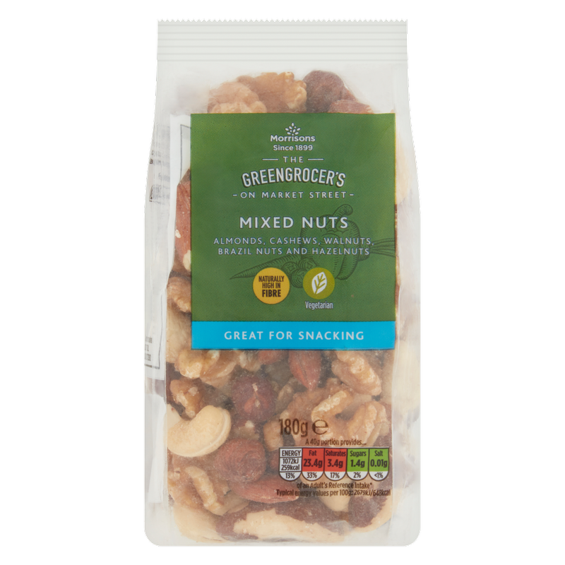 Morrisons Mixed Nuts, 180g