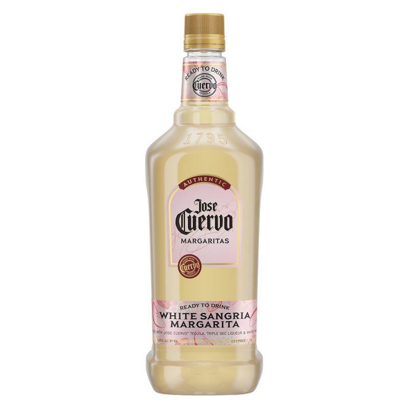 Jose Cuervo Authentic Margarita White Sangria Ready to Drink Cocktail 1.75L 9.95% ABV