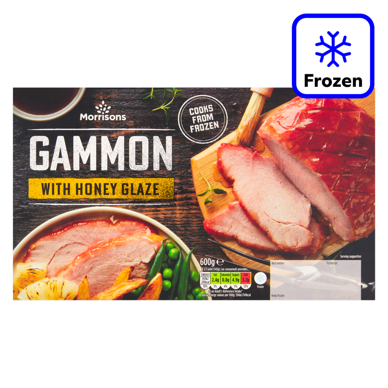 Morrisons Gammon With Honey Glaze, 600g