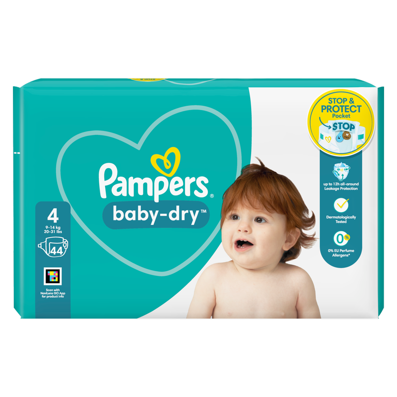 Pampers Baby-Dry Size 4, 44pcs