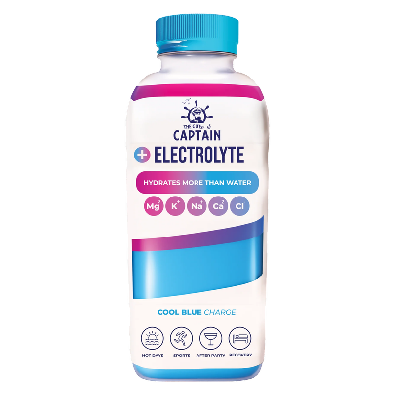 The GUTsy Captain Electrolytes Cool Blue, 600ml