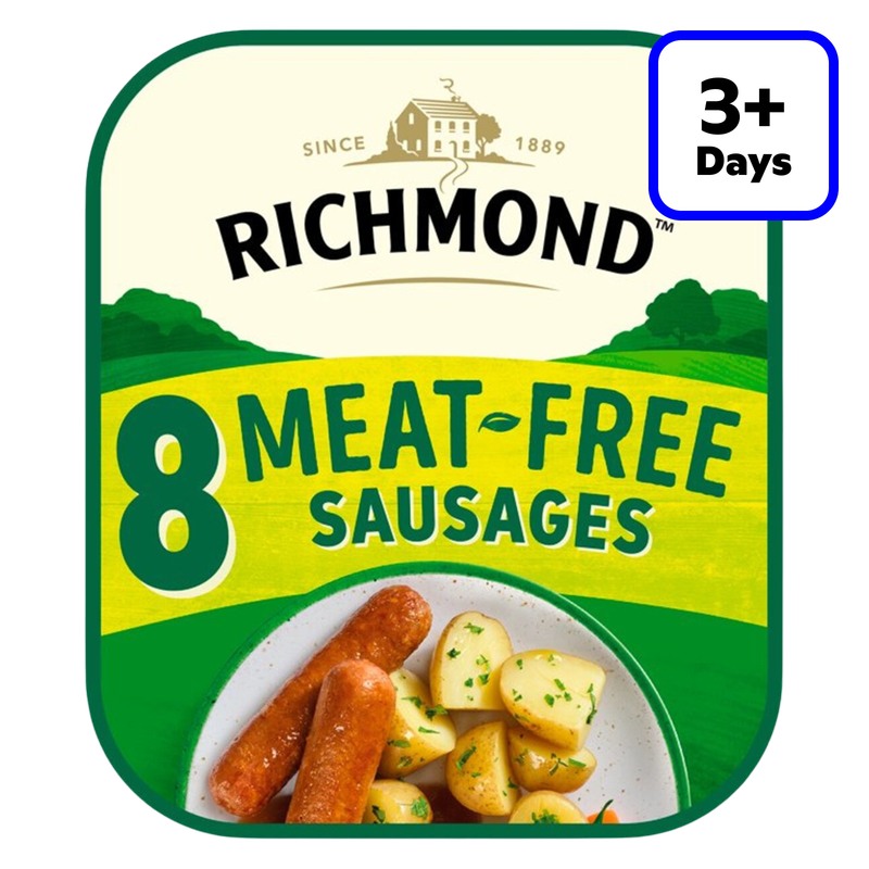 Richmond 8 Meat Free Vegan Sausages, 304g