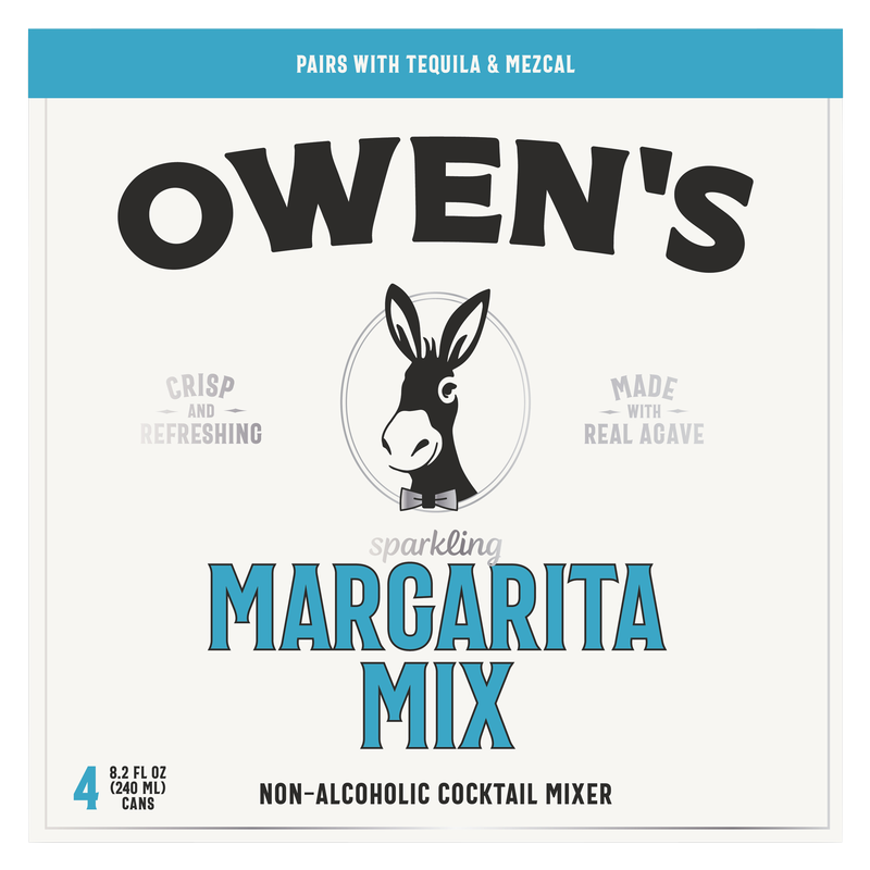Owen's Margarita Mix 4pk 240 mL Can