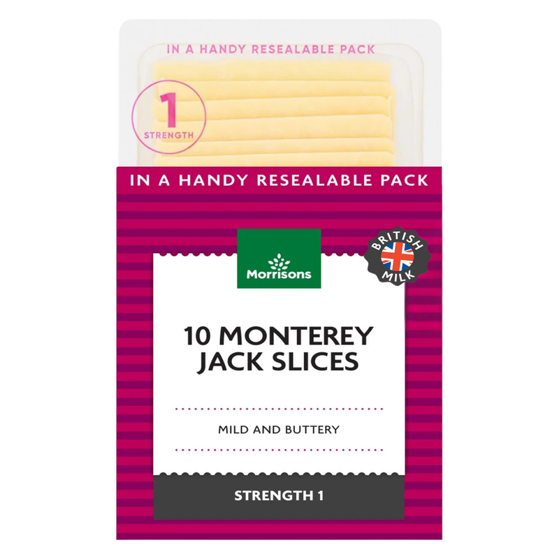 Morrisons Monterey Jack Slices, 250g