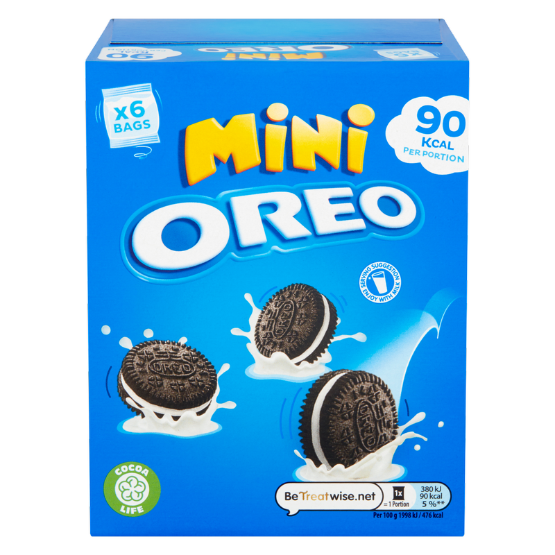 OREO 6 Mini Snack Packs, 114g
