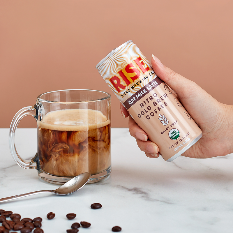 RISE Brewing Co. - Nitro Cold Brew Coffee and Organic Oat Milk