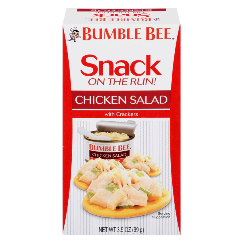 Bumble Bee Snack on the Run Chicken Salad with Crackers 3.5oz